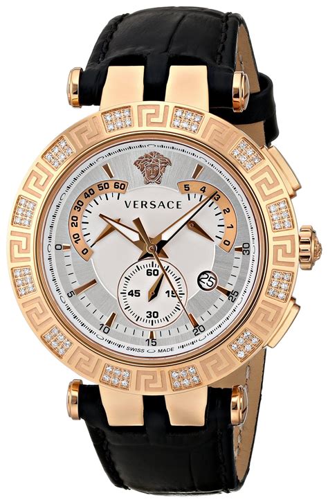 versace men's v race swiss quartz watch